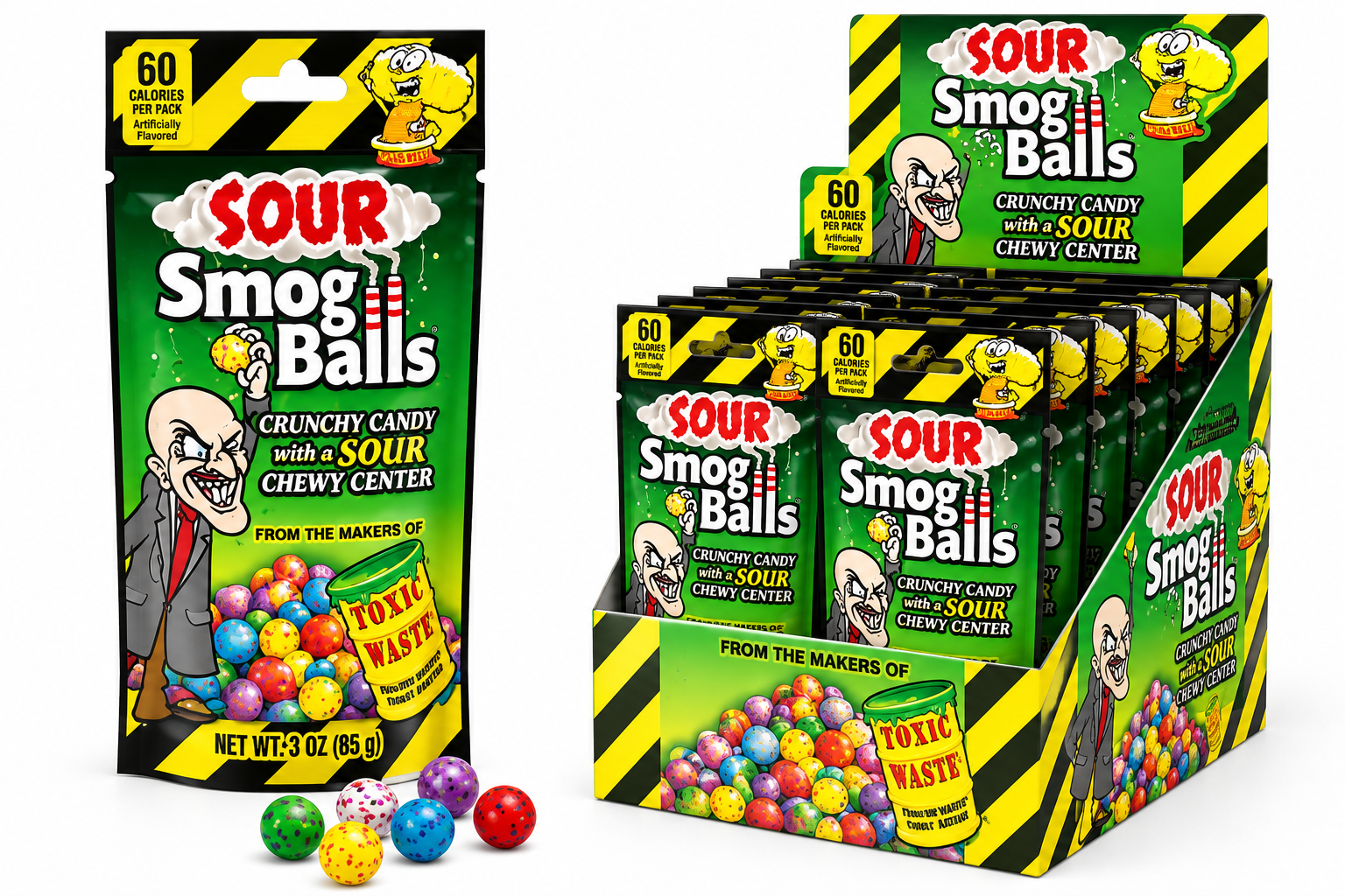 Sour Smog Balls — 85 g · pieza