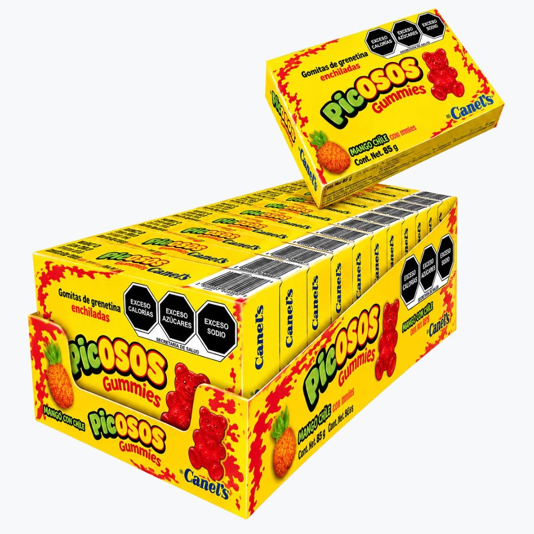 Picosos Gummies Piña Enchilada — 85 g · Inner 11 pz