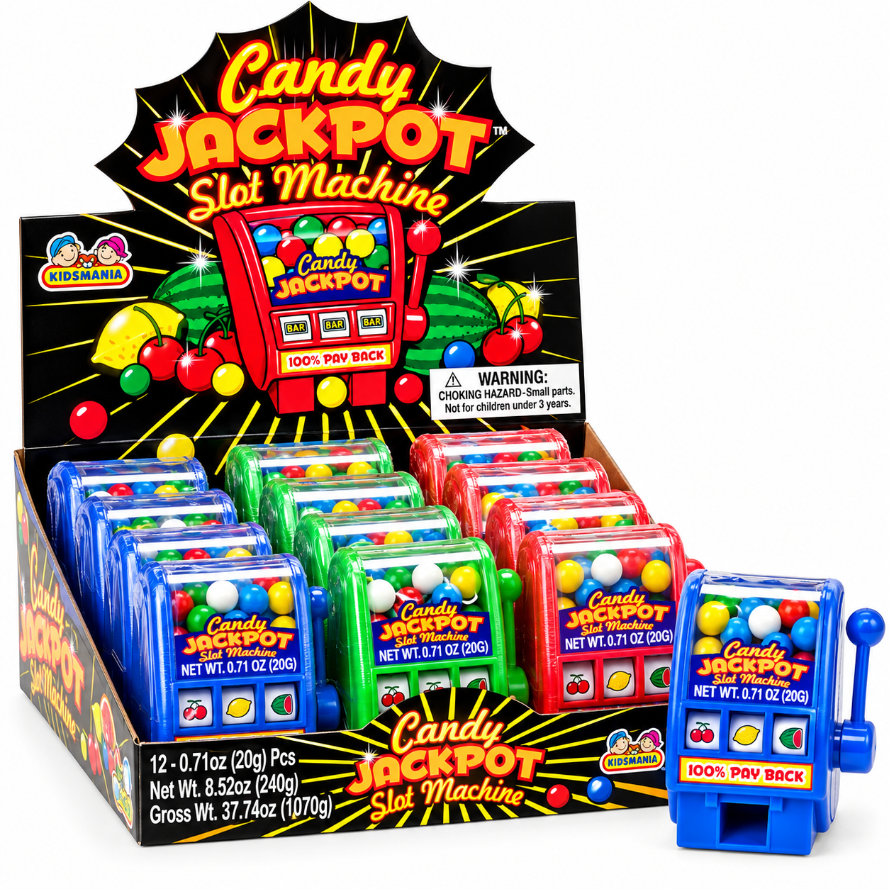 Candy Jackpot Slot Machine — Caja 12/12