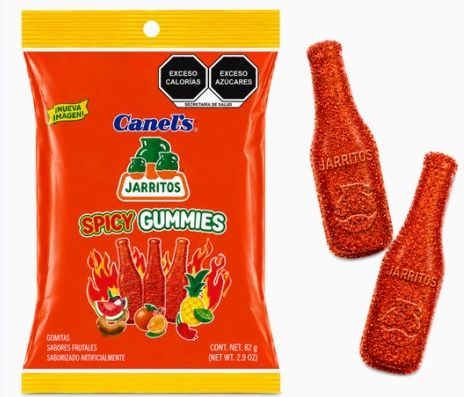 Jarritos Spicy Gummies — Inner 12 pz · 82 g