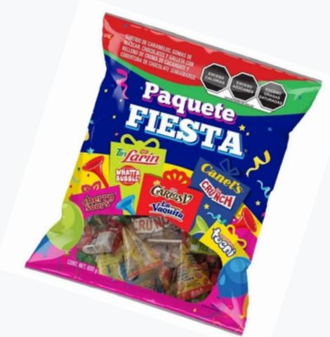 Paquete Fiesta — Surtido · bolsa 600 g