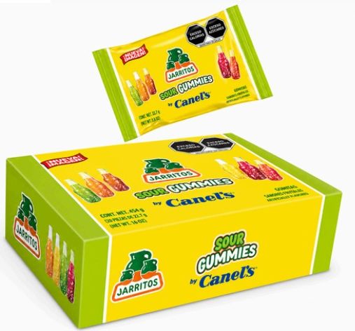 Jarritos Gummies Aciditos — Inner 8 pz · 50 g