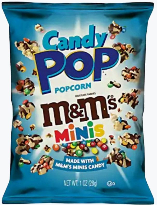 Candy Pop Popcorn M&M's Minis — 28 g